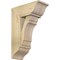 Ekena Millwork Olympic Traditional Rough Sawn Bracket w/ Offset Brace, Douglas Fir, 8"W x 18"D x 26"H BKT0806X18X26OLY01RDF - alternate 1